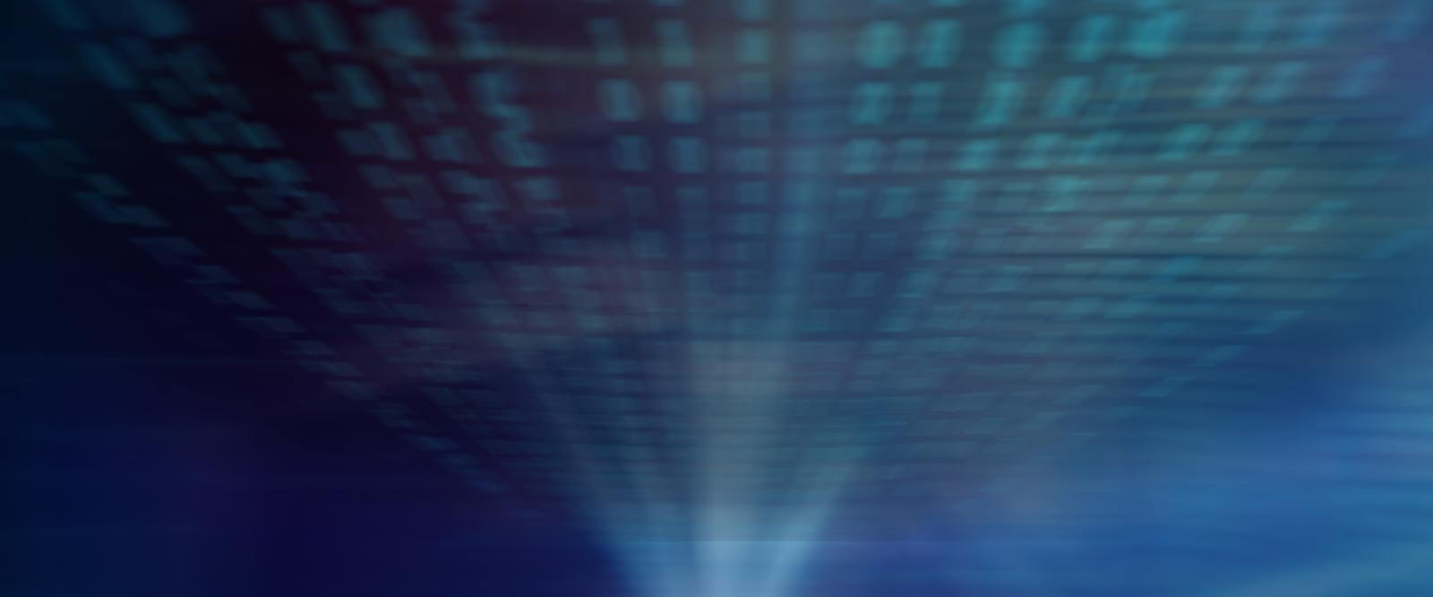 Abstract blue digital data stream background